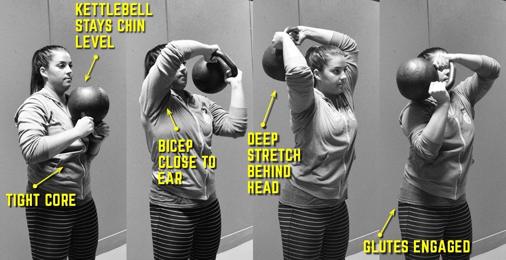 Dumbbell Halo workout