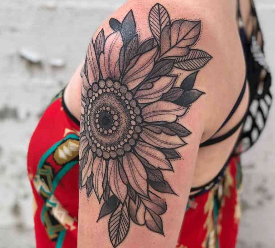 Sunflower Tattoos Designs
